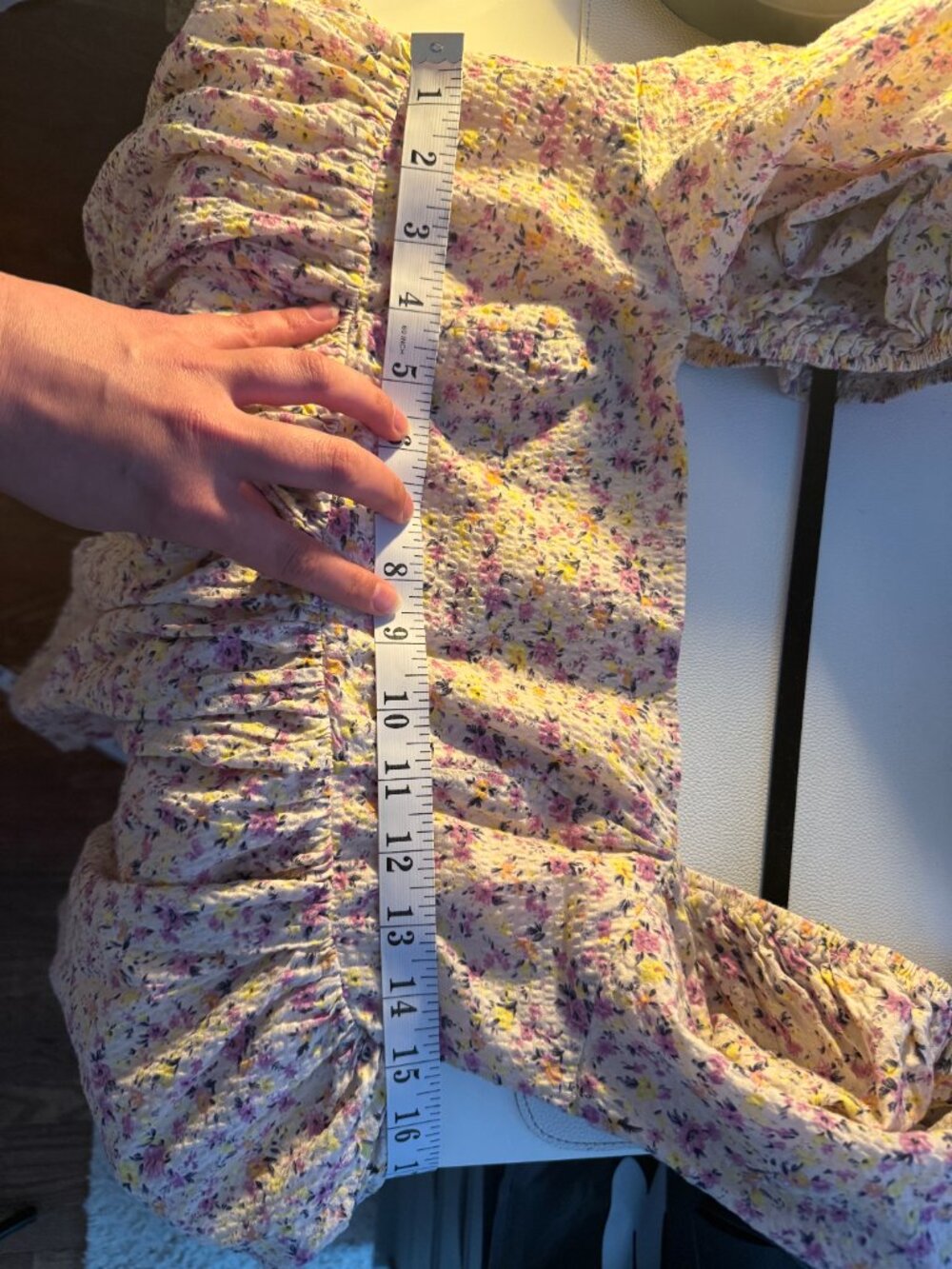 NWOT REVOLVE x STORIA Floral Liberty Square Neck Dress - Picture 9 of 11
